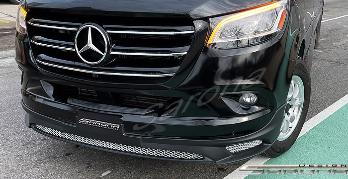 Custom Mercedes Sprinter  Van Front Lip/Splitter (2019 - 2024) - $499.00 (Part #MB-075-FA)